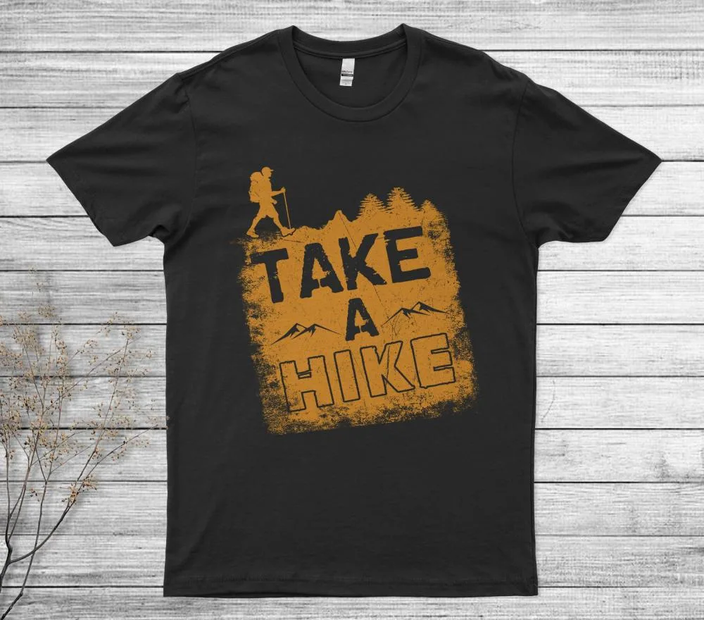 Take A Hike Outdoor Hiking Nature Hiker T-Shirt