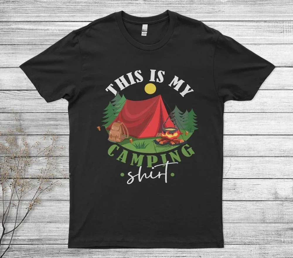 I Never Dreamed I'd Grow Up Super Sexy Camping Lady Camper Unisex T-Shirt