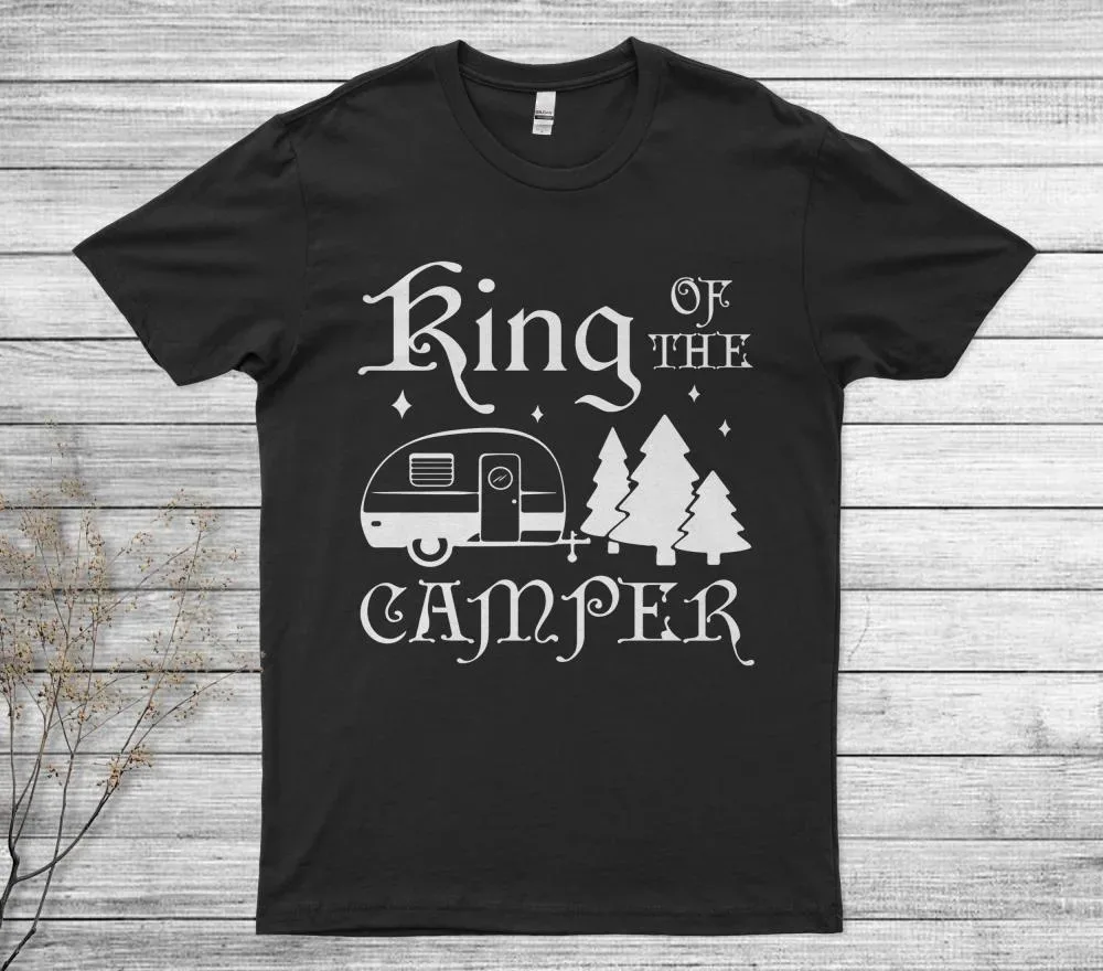 Camping Lover Queen Of The Camper T-Shirt