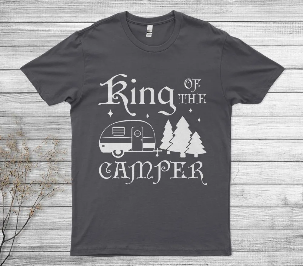 King Of The Camper Funny Camper T-Shirt