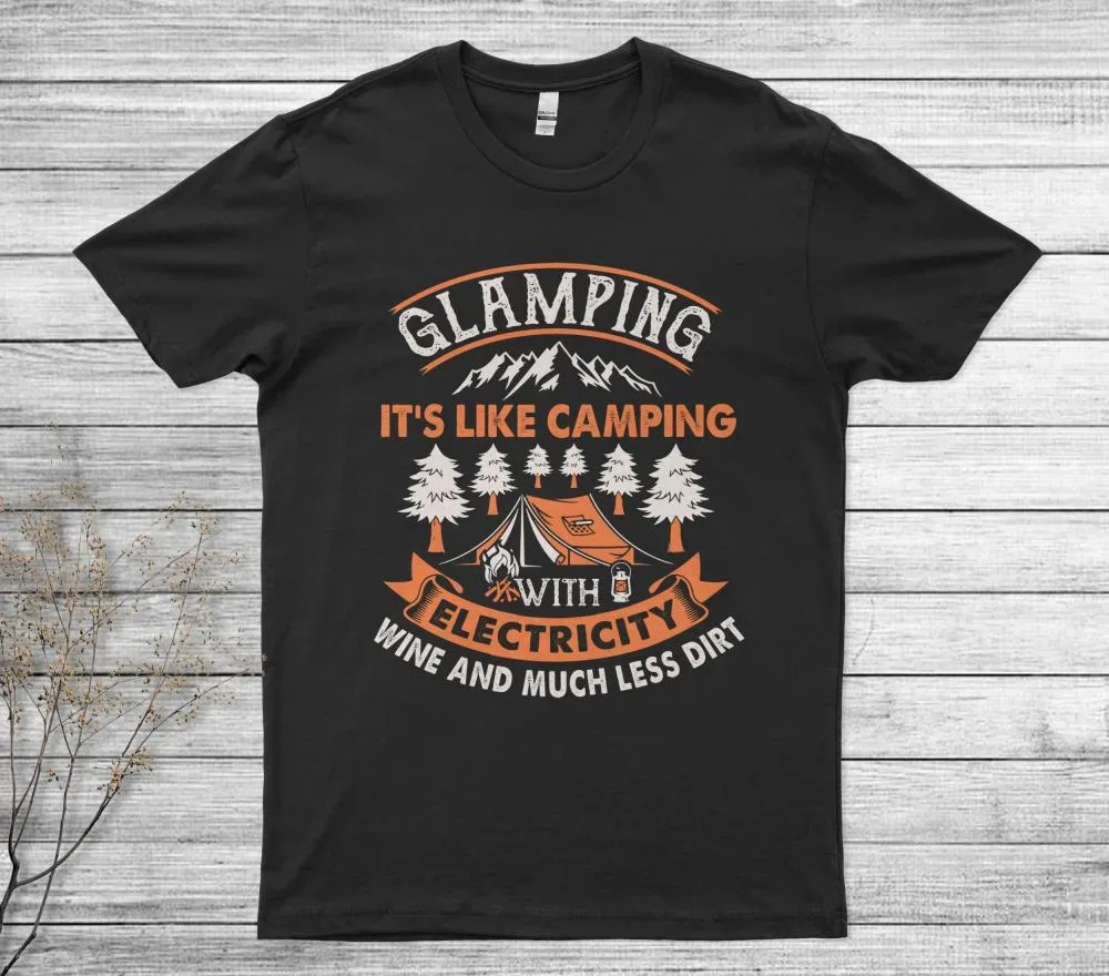 A Girl, Her Dog And Her Camper It's Beautiful Things Shirt Best Camping Lover T-Shirt