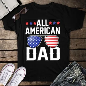 All American Dad 4th Of July Unisex T-shirt