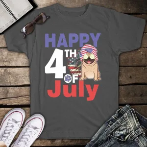 Happy 4th Of July Freedom Day America Flag Unisex T-shirt