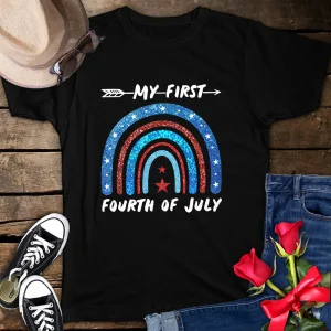 My First Fourth of July Patriotic Unisex T-shirt