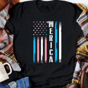 Merica Flag 4th of July Unisex T-shirt