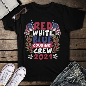 Red White Blue Cousins Crew 2021 Unisex T-shirt