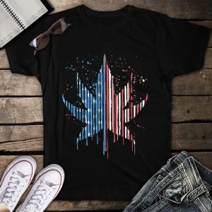 United States Of America Let Freedom Reign Eagle American Flag Freedom 4th Of July Unisex T-shirt