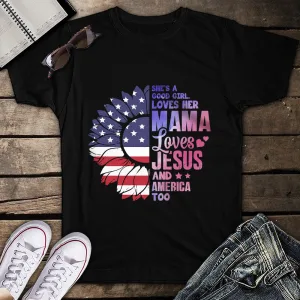 Jesus Is My Savior And Trump Is My President 4th of July Patriotic Unisex T-Shirt