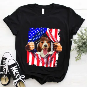 American Dog 4th Of July Patriotic Unisex T-Shirt